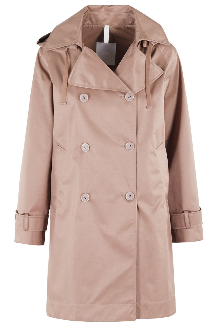 Duno Oversized Double-Breasted Trench Coat
