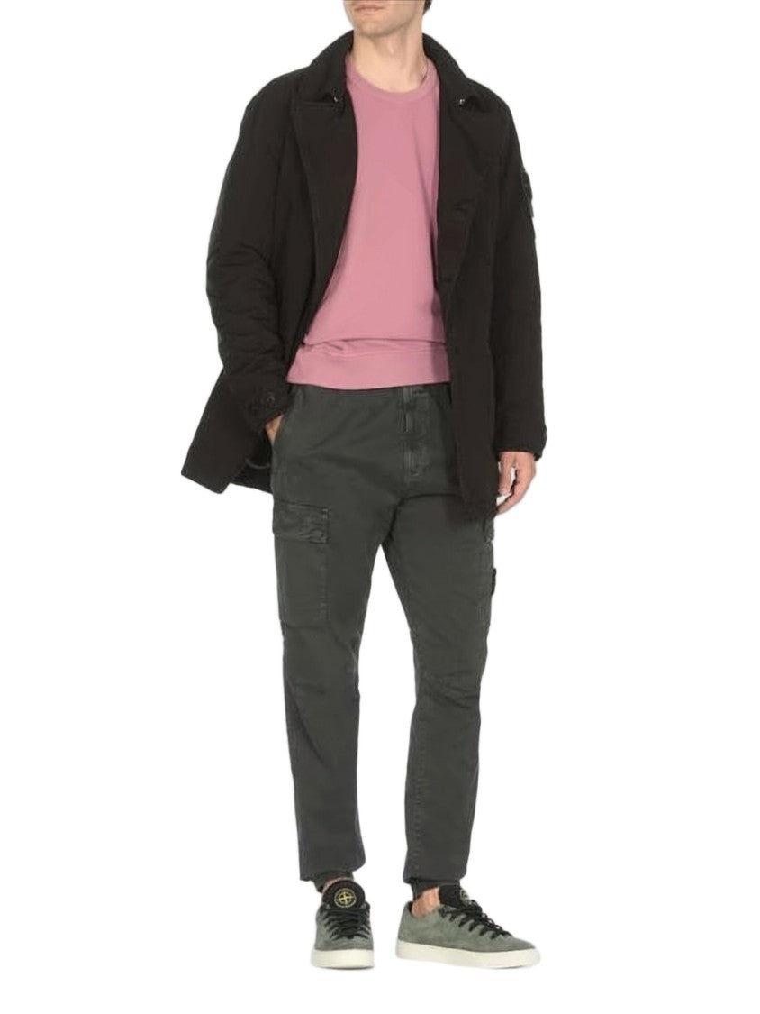 Stone Island Structured Button-Up Casual Jacket