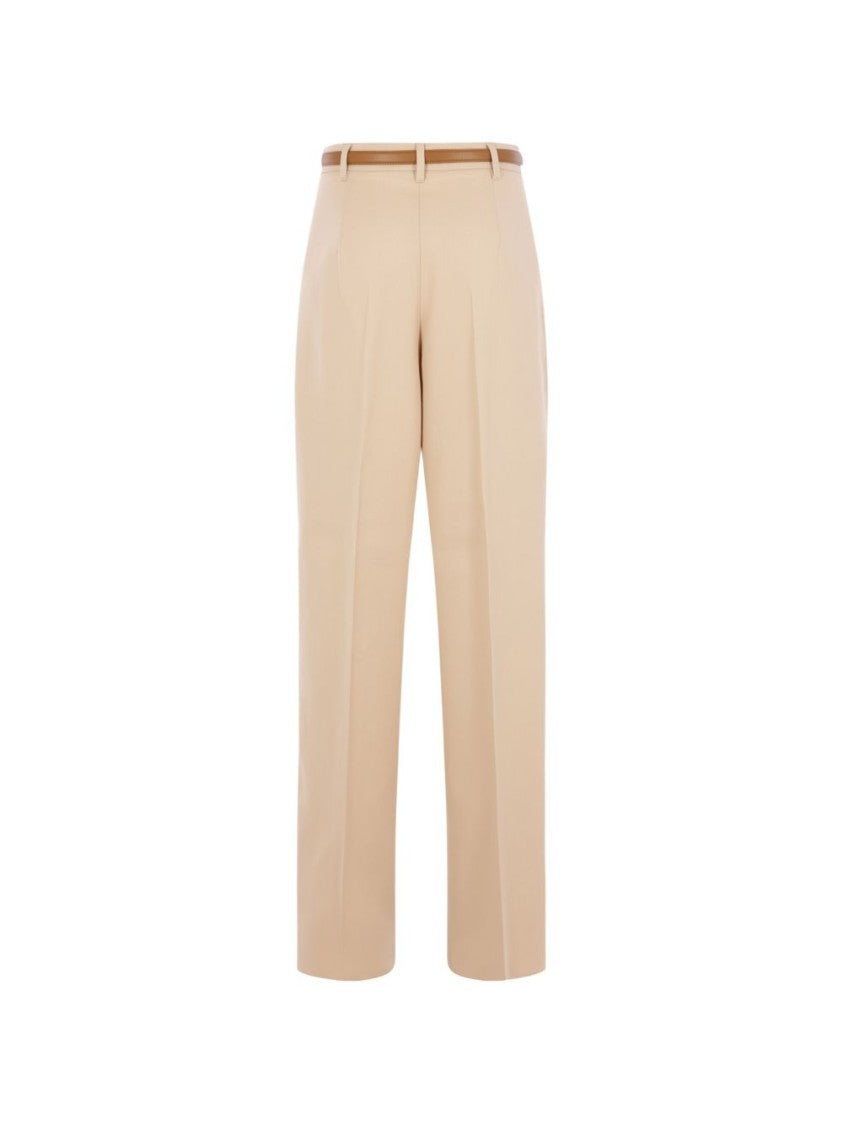 Max Mara High-Waist Tailored Pleated Trousers