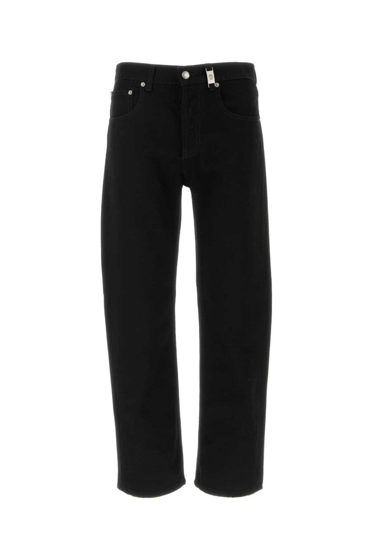 Alexander Mcqueen Black Denim Jeans