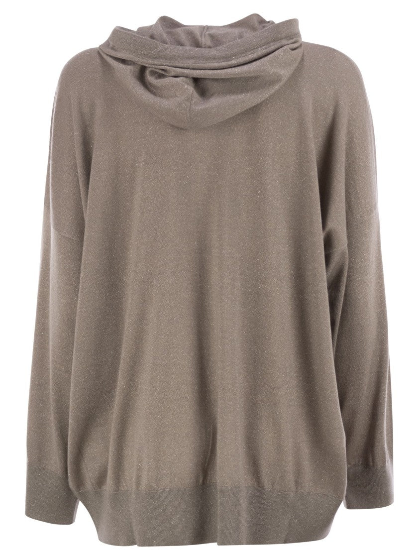 Brunello Cucinelli Sparkling Cashmere And Silk Sweatshirt