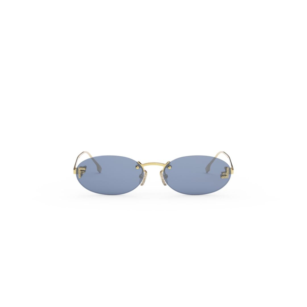 Fendi Fe4075us Rimless Sunglasses