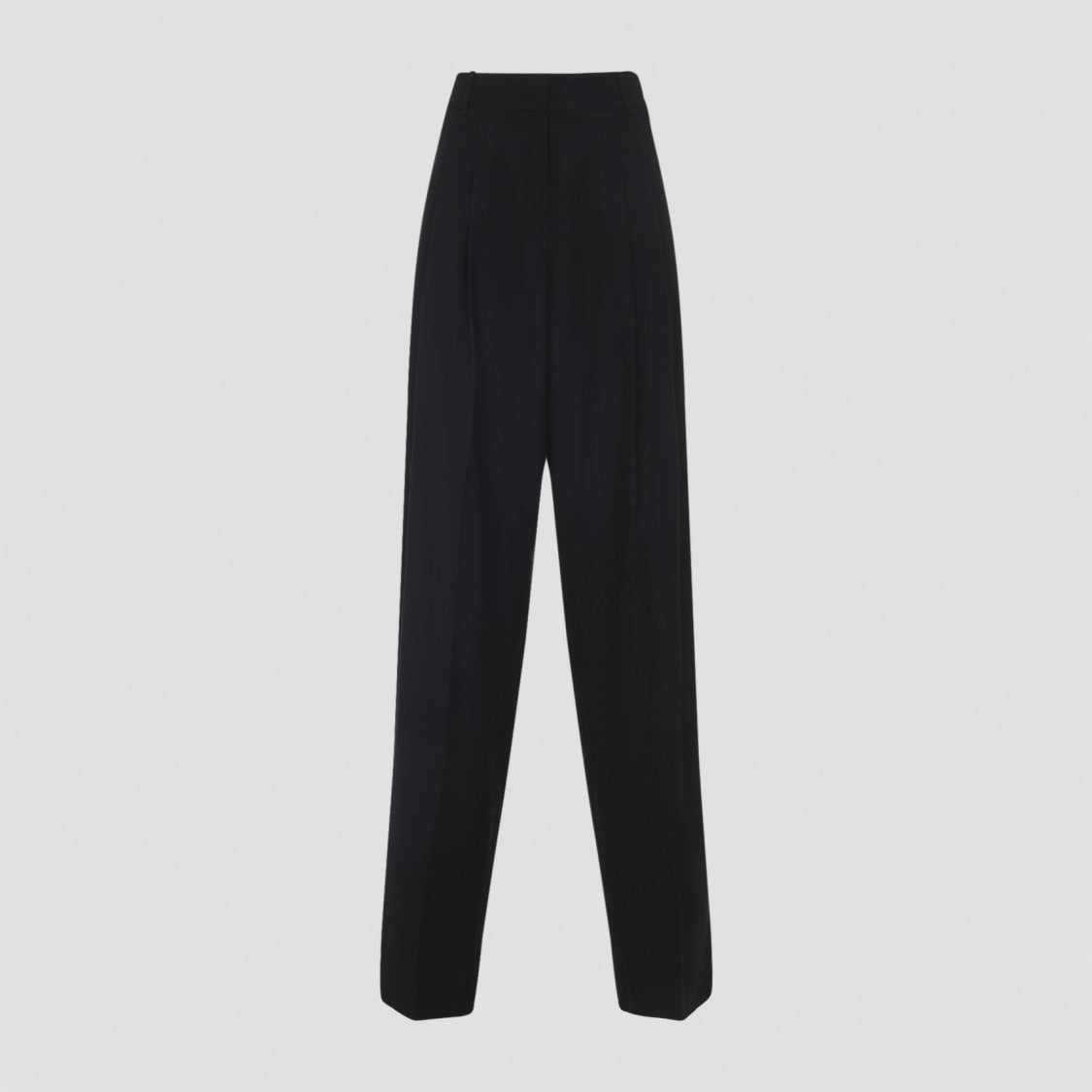 The Frankie Shop Wide-Leg Trousers With Tailored Silhouette And Pleated Front