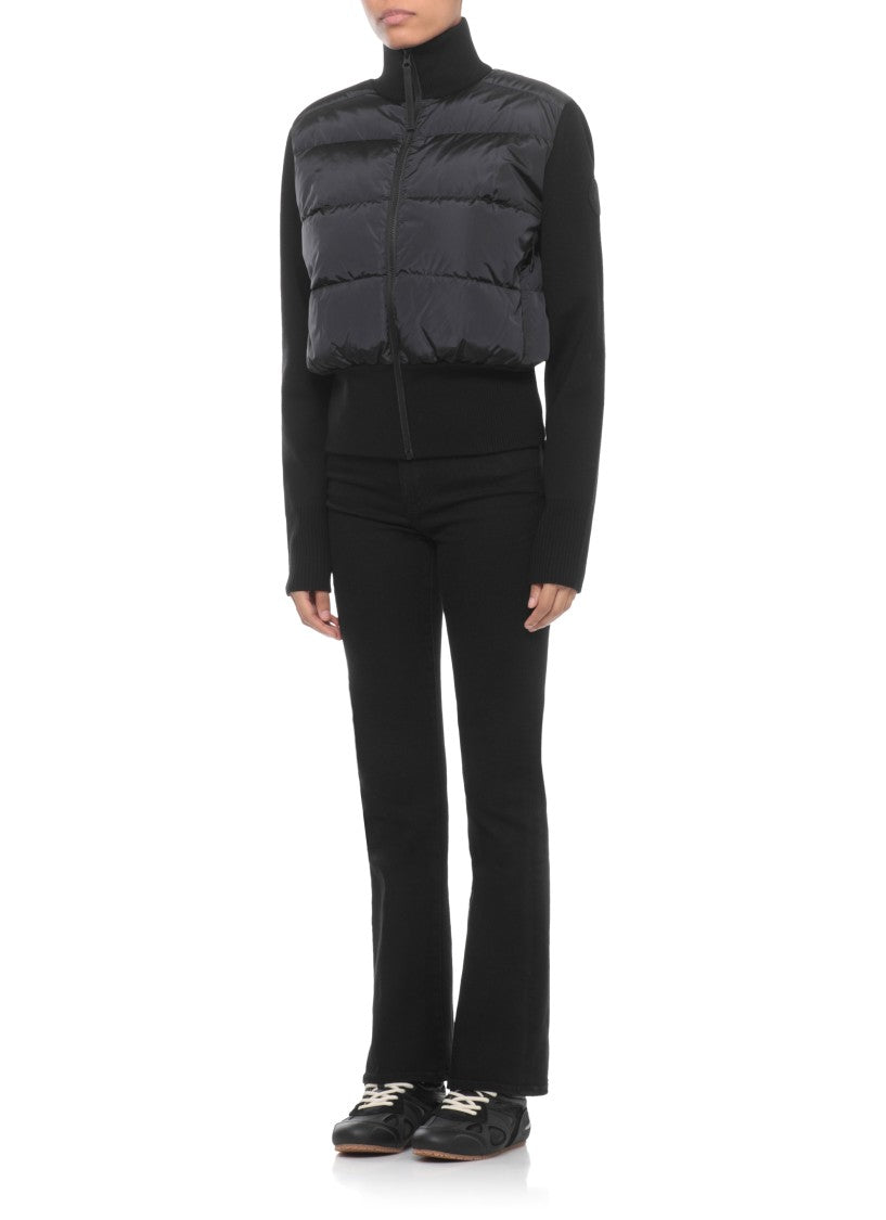 Canada Goose Black Hybridge Quilted Down Jacket