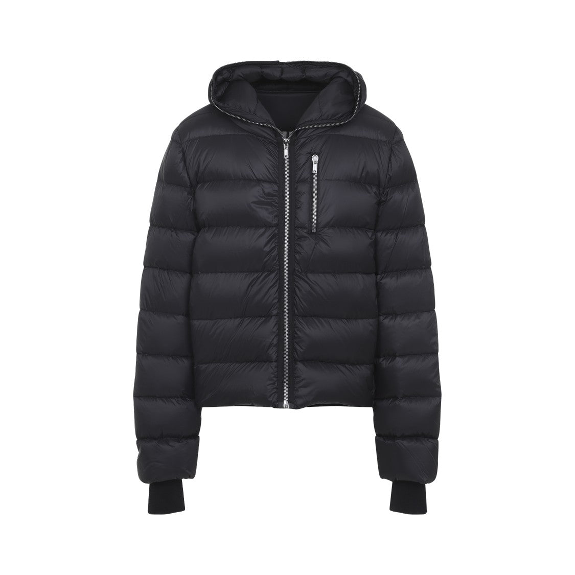 Rick Owens Puffer Jacket With Horizontal Quilting