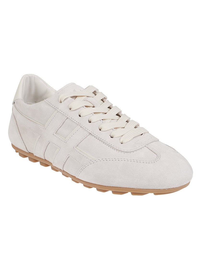 Hogan H693 Monochromatic Calf Leather Sneakers