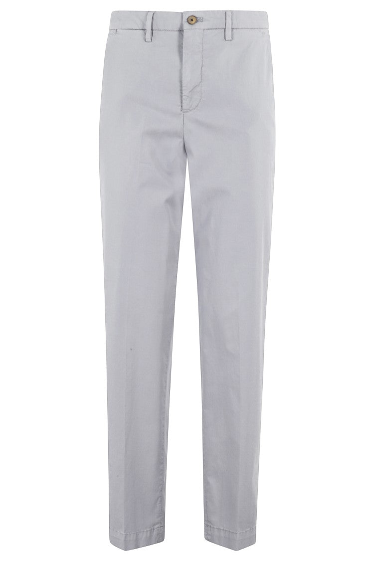 Briglia Cropped High-Waisted Jeans With Classic Detailing