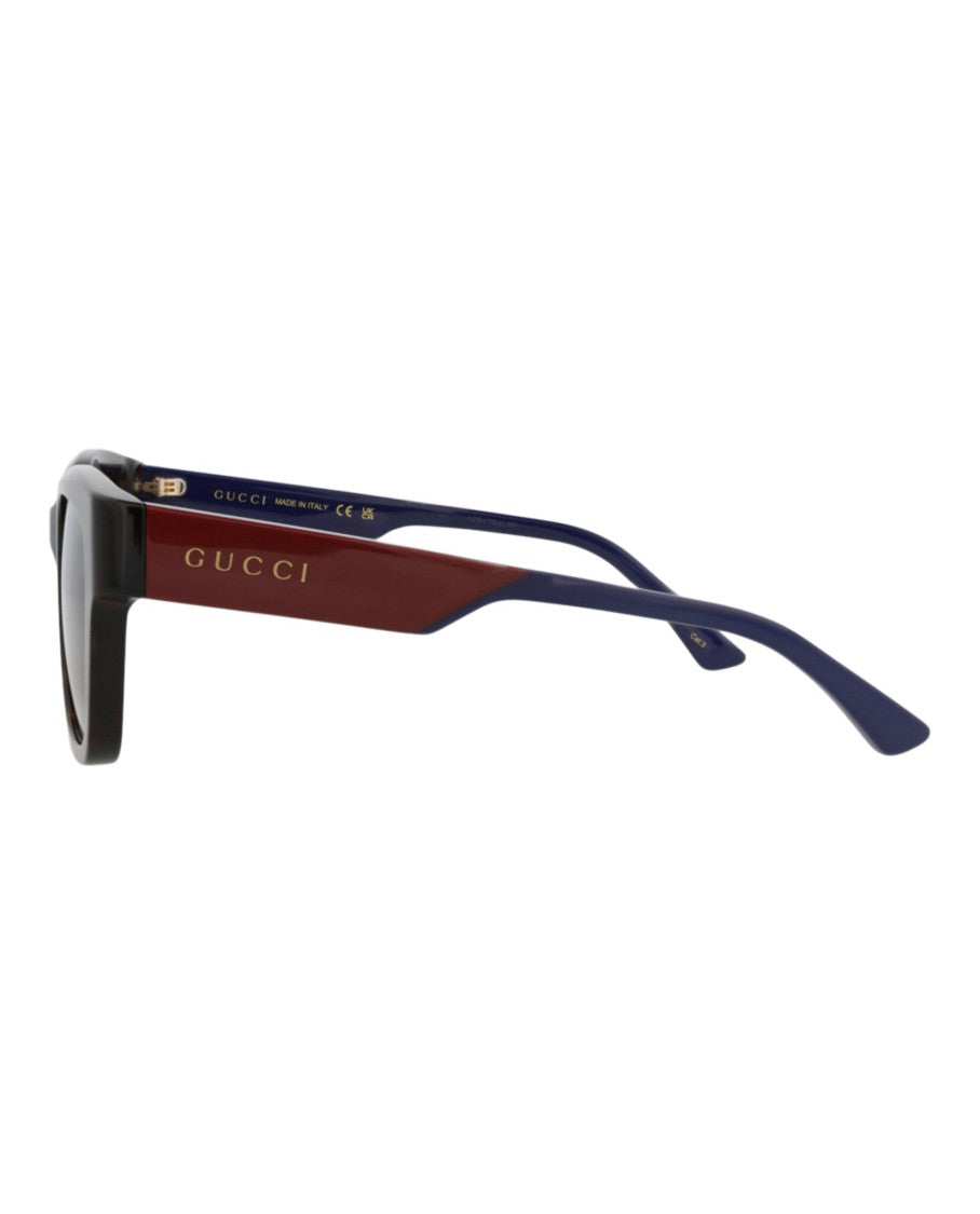 Gucci Square-Frame Recycled Acetate Sunglasses