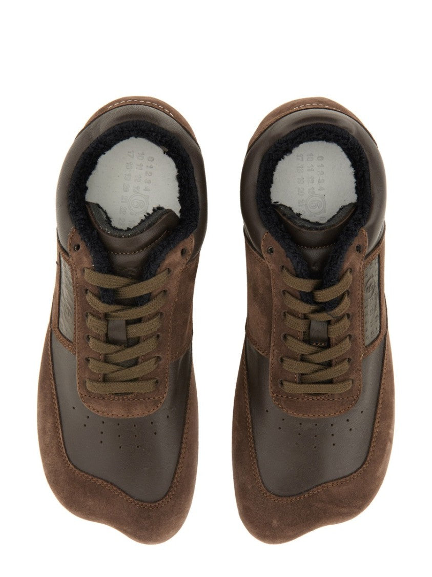 Mm6 By Maison Margiela Leather Sneaker