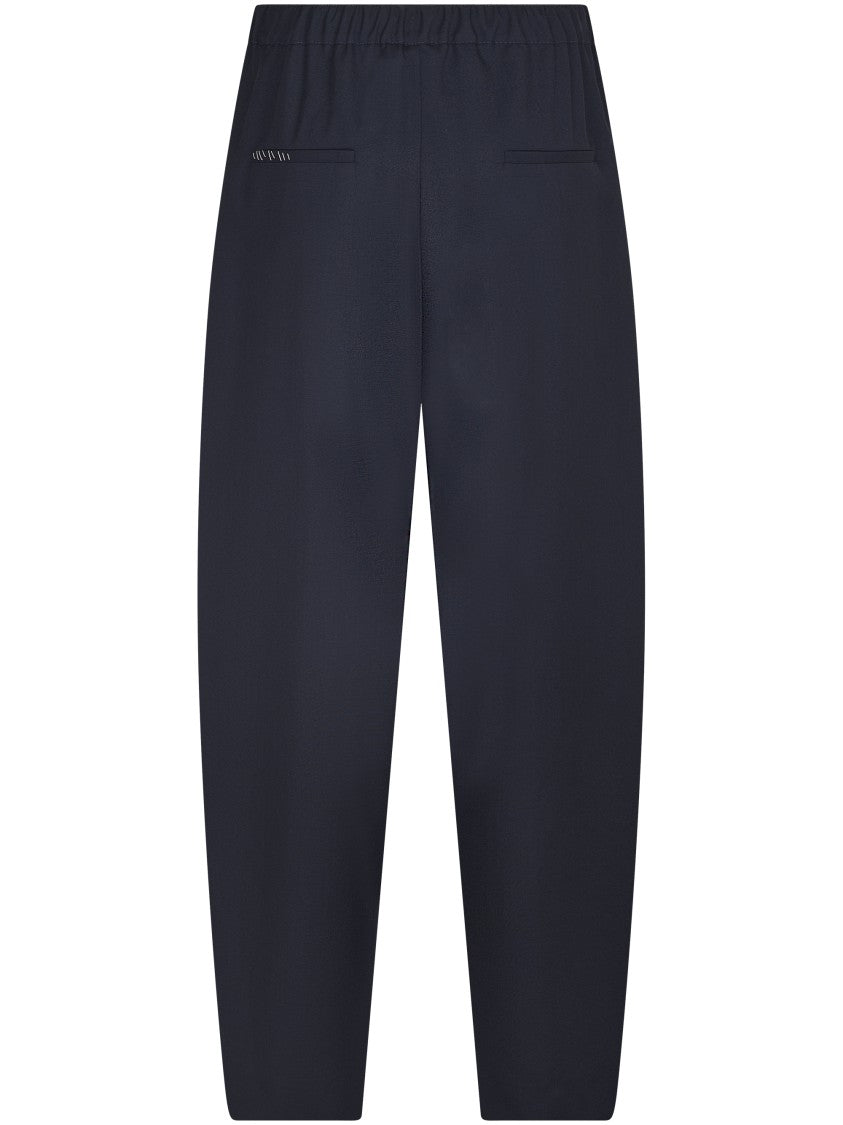 Marni Tailored Blue Trousers With Relaxed Fit