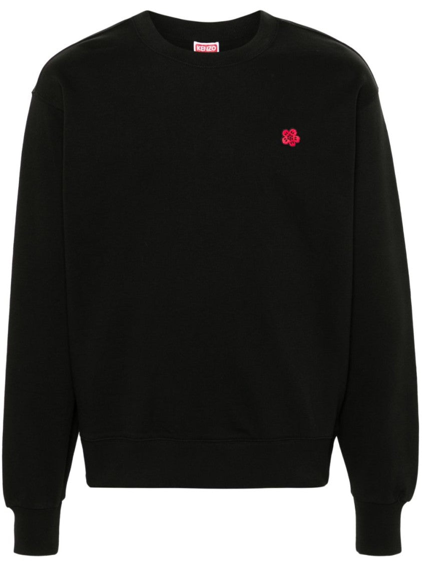 Kenzo Black Cotton Jersey Sweatshirt