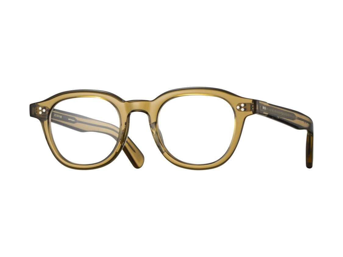 Eyevan Olive Green Kirk-E Rx Translucent Eyeglasses