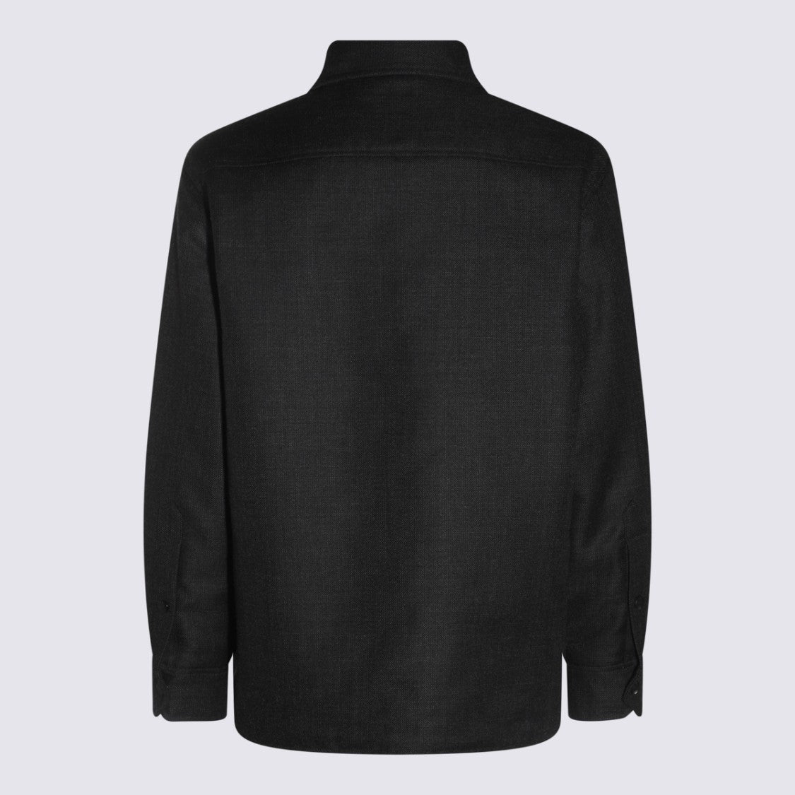 Valentino Classic Button-Up Jacket With Minimalist 'V' Emblem