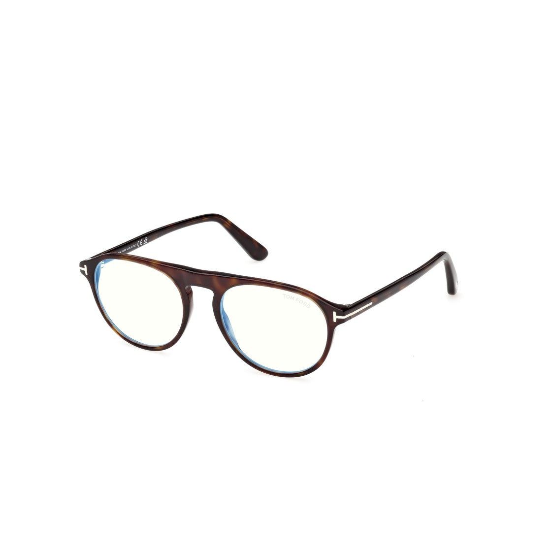 Tom Ford Ft6118-B Aviator-Inspired Tortoiseshell Acetate Sunglasses