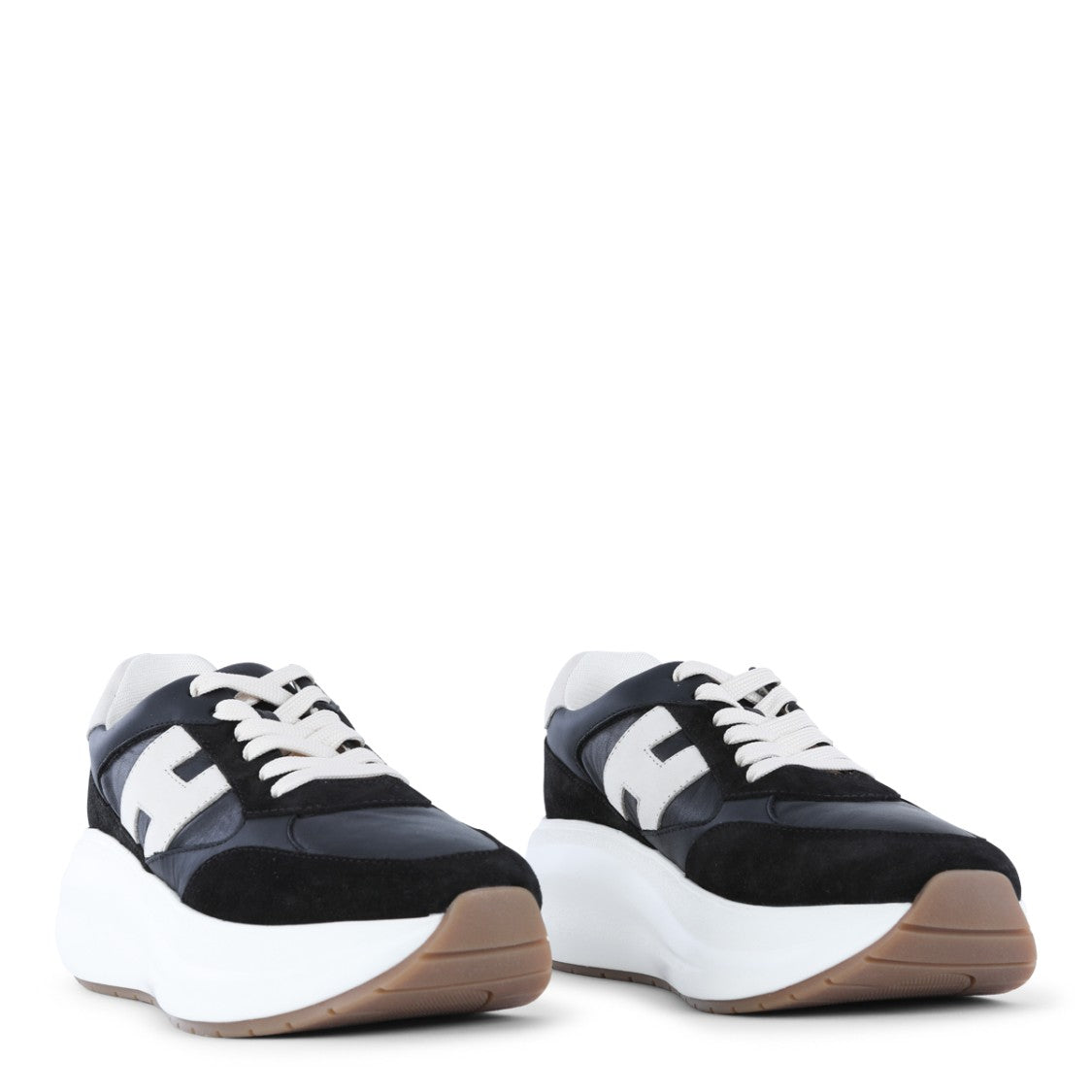 Hogan Platform Sneakers With Elevated Sole