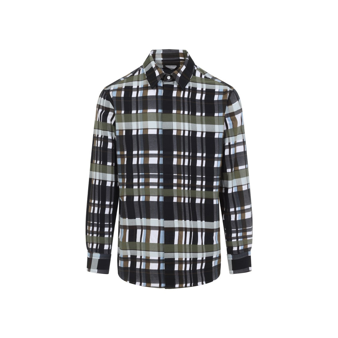 Bottega Veneta Multicolor Cotton Check Shirt