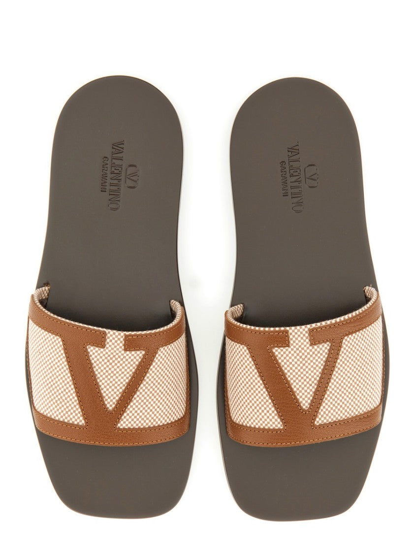 Valentino Garavani "Viva Superstar" Slide Sandal