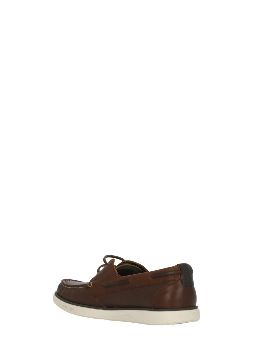 Barbour Brown Rothley Boat Shoes