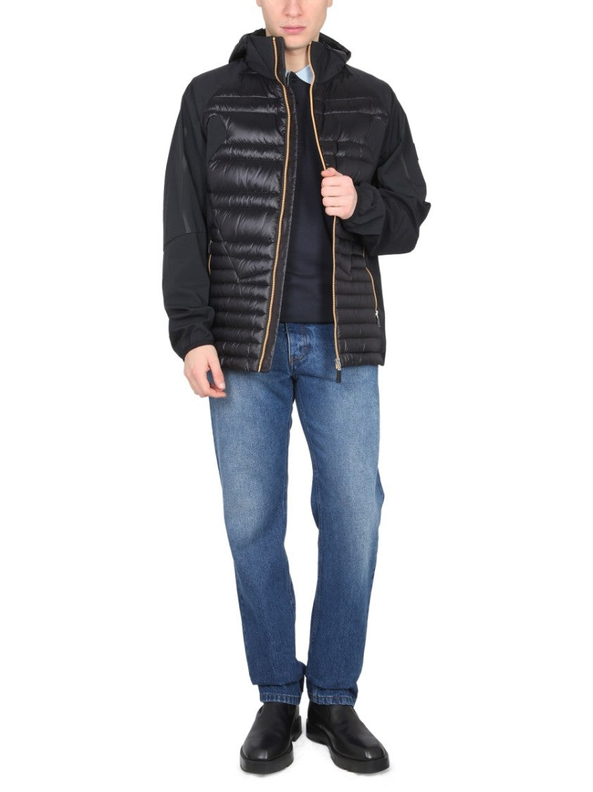 Boss Quilted Padded Hooded Jacket