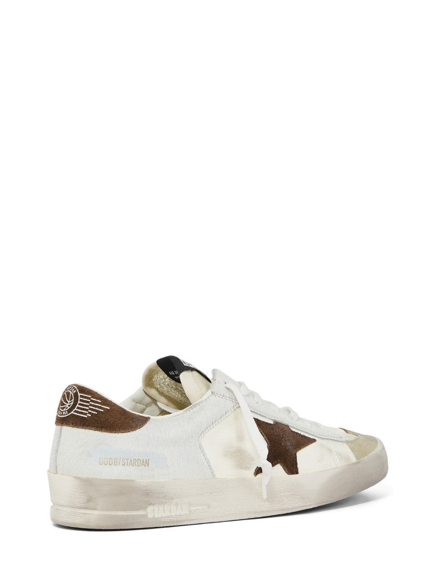 Golden Goose Nappa And Horsy Leather Sneakers
