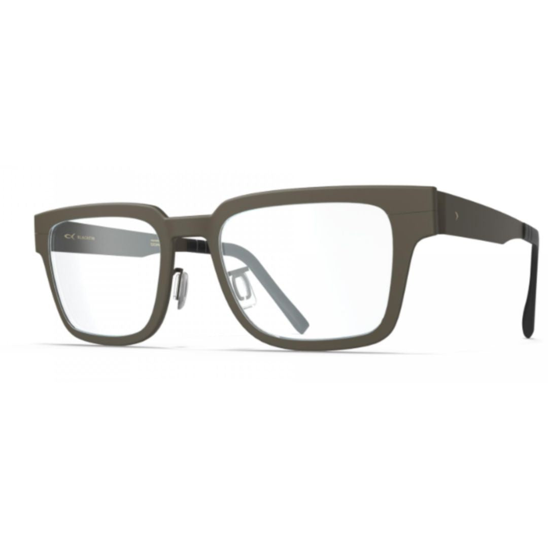 Blackfin Bf1088 Mayfair Matte Finish Rectangular Beta Titanium Eyeglasses