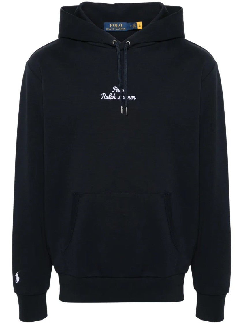 Polo Ralph Lauren Relaxed-Fit Blue Sweatshirt With Drawstring Hood