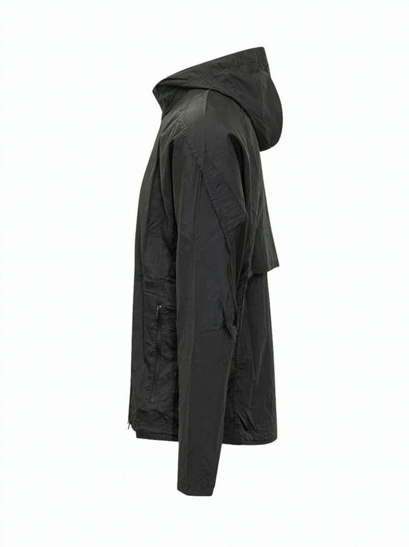 Y-3 Lightweight Hooded Jacket With Vented Back Panel