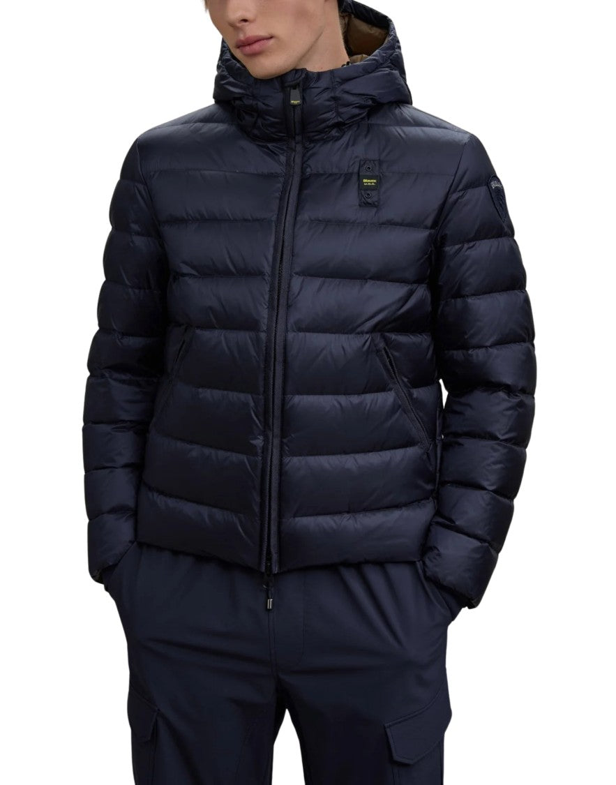 Blauer Acton Hooded Puffer Jacket With Water-Repellent Shell