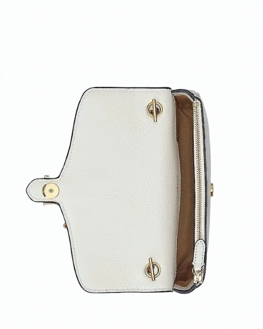 Lauren Ralph Lauren Bradley Hammered Leather Shoulder Bag