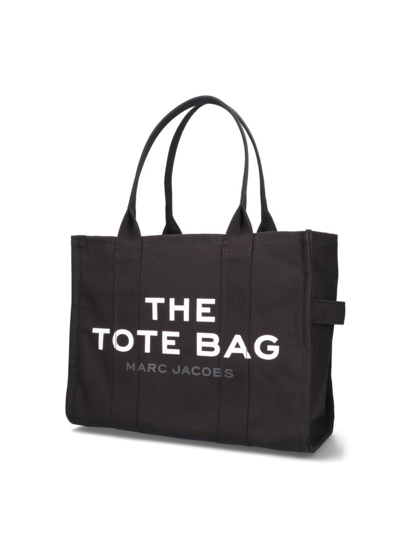 Marc Jacobs 'The Large Canvas' Tote Bag – Black