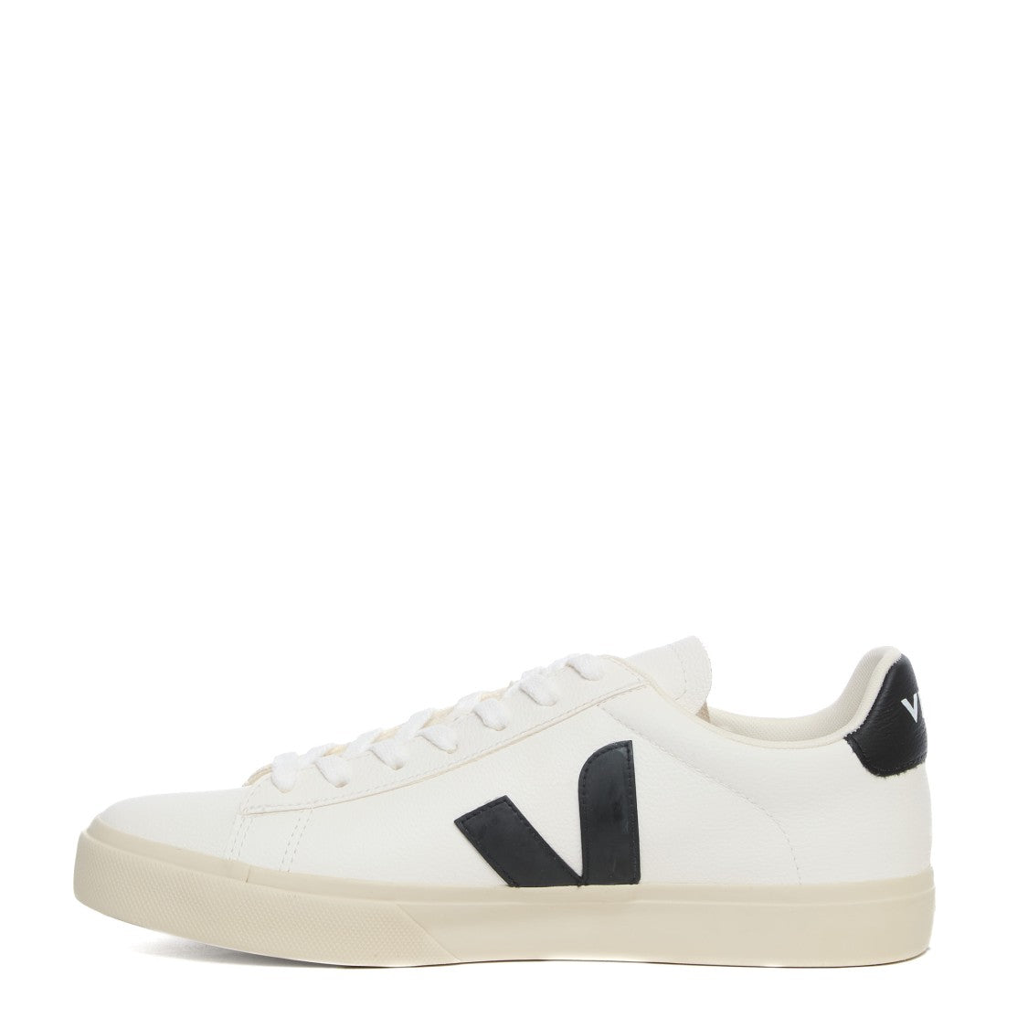 Veja Campo Leather Sneakers With Contrasting Accents