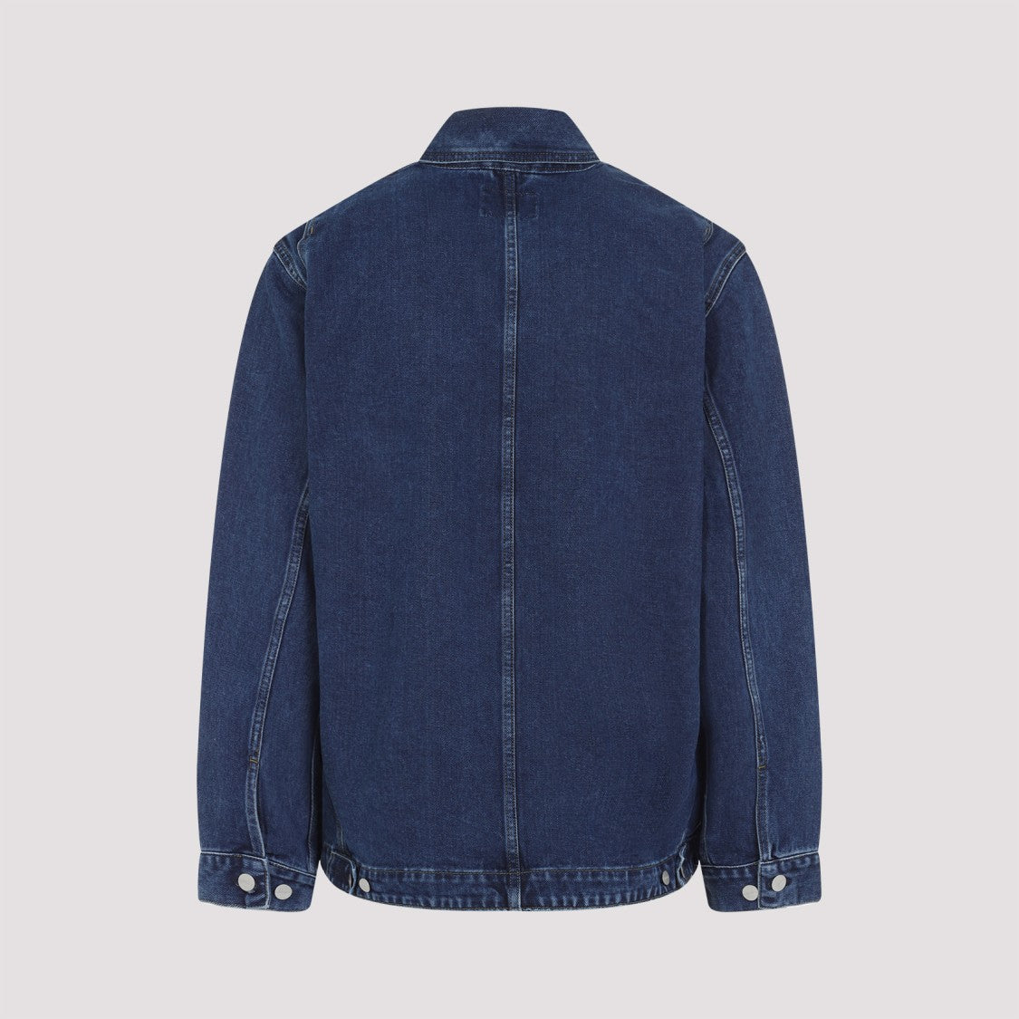 Carhartt Wip Og Double Front Blue Organic Cotton Jacket