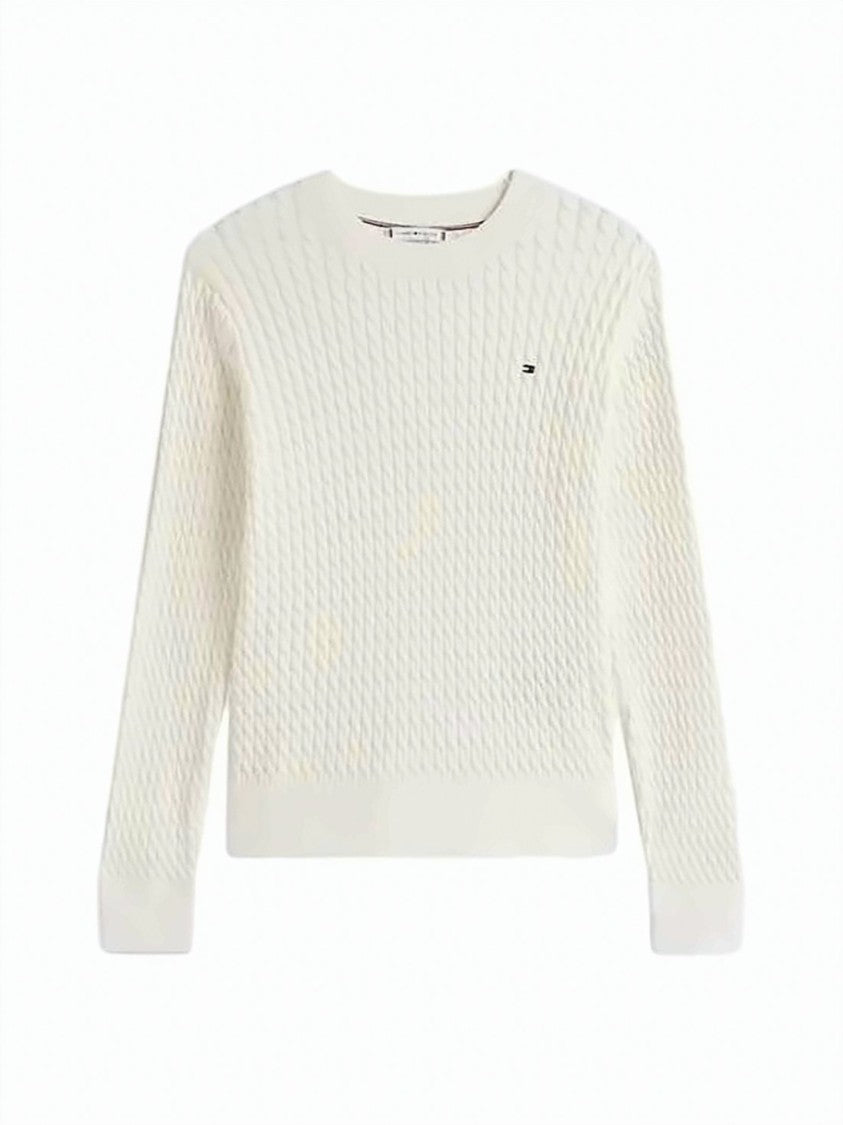 Tommy Hilfiger Finely Textured Diamond Knit Sweater