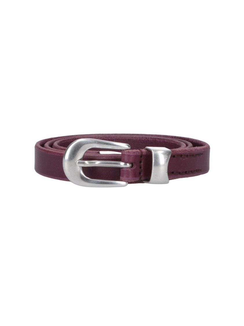 Our Legacy “2 Cm” Buckle Belt – Purple