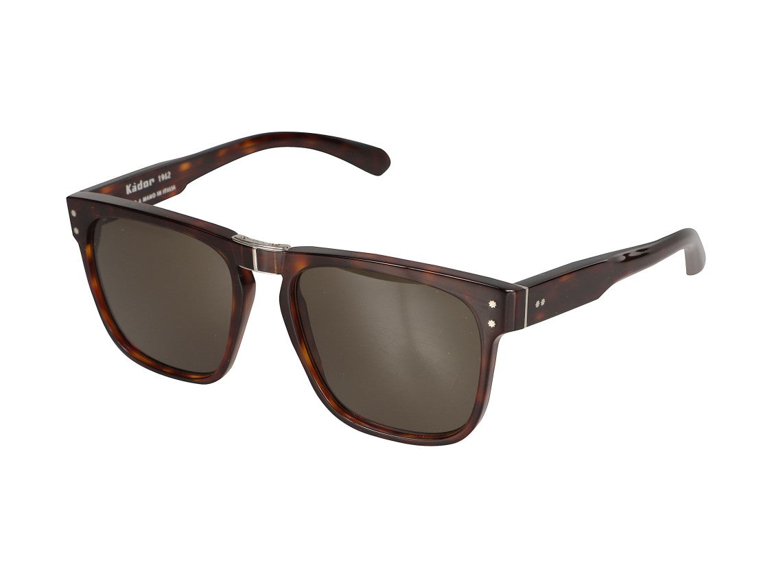 Kador Tortoiseshell Rider Flag/N Square Sunglasses