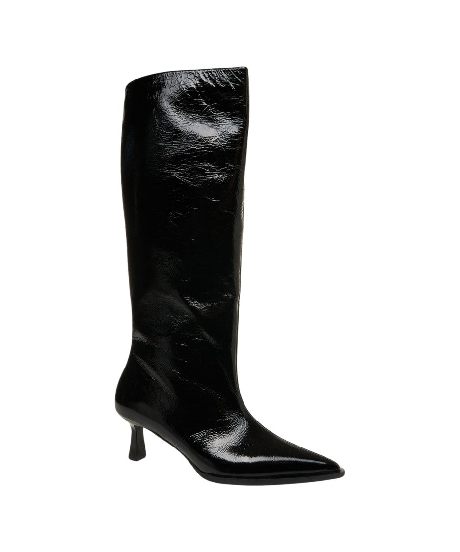 Billi Bi Smooth Leather Knee-High Ankle Boots