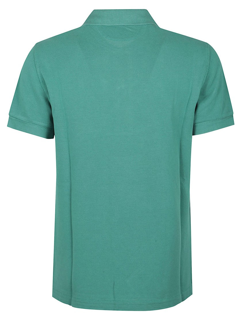 Tom Ford Minimalist Green Lyocell Polo Shirt