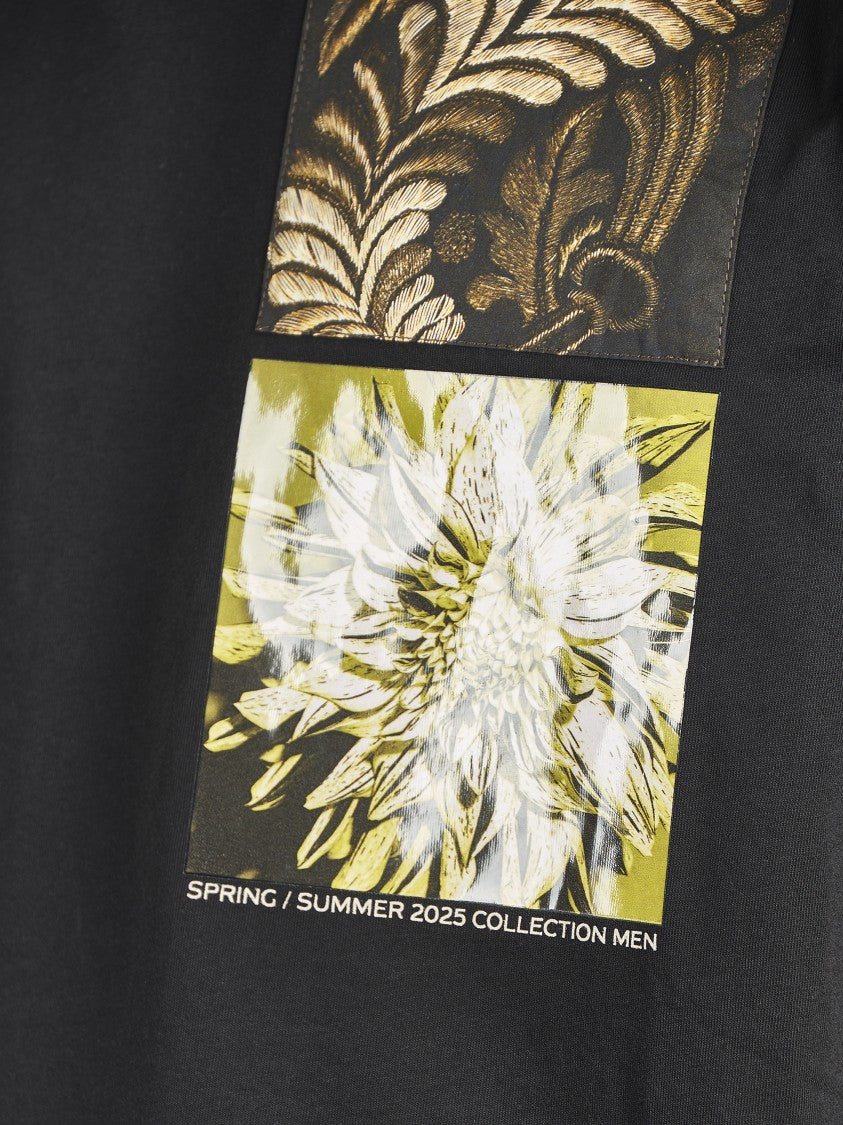 Dries Van Noten Relaxed Fit Black T-Shirt