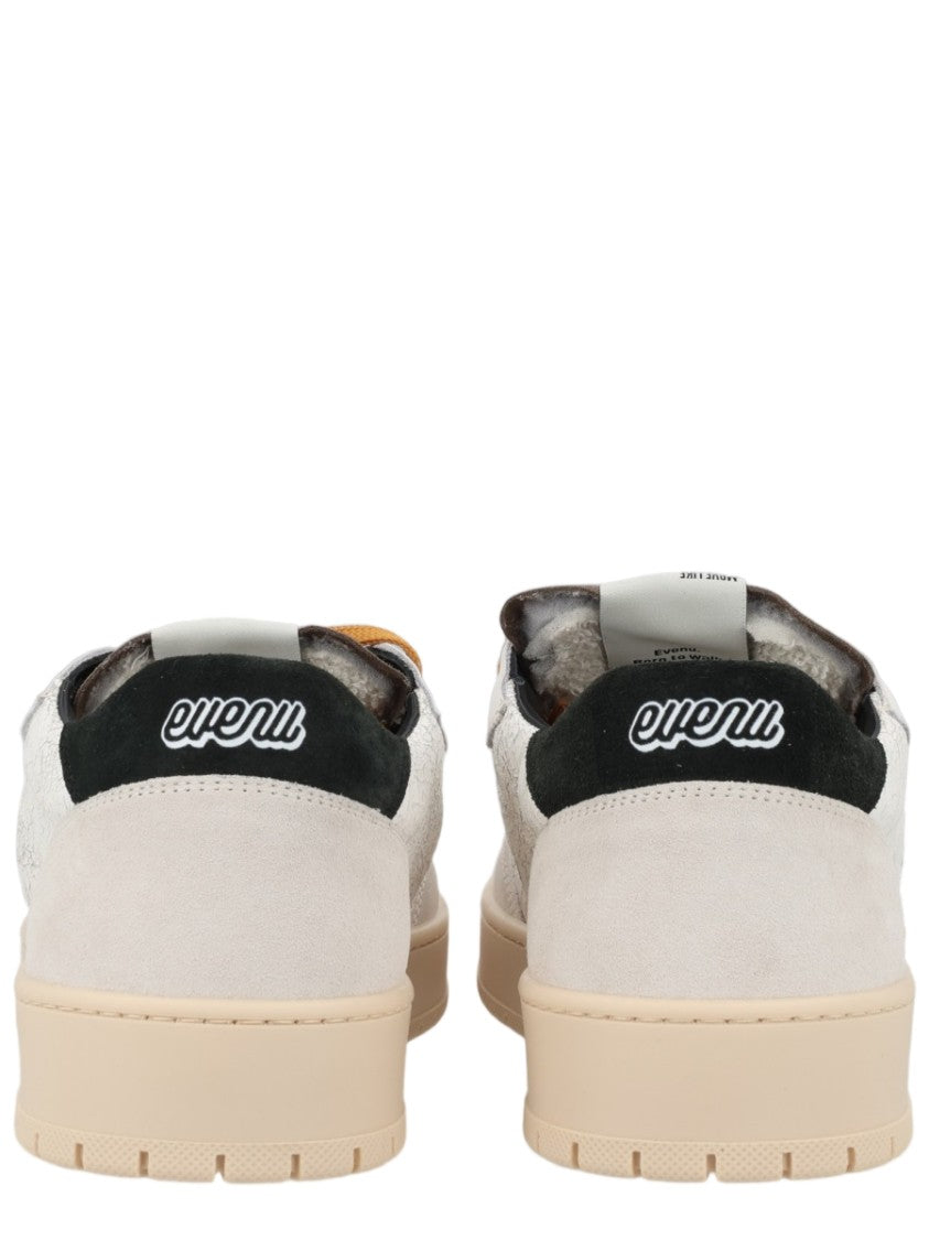 Evenu Equal Rayito Low-Top Perforated Leather Sneakers