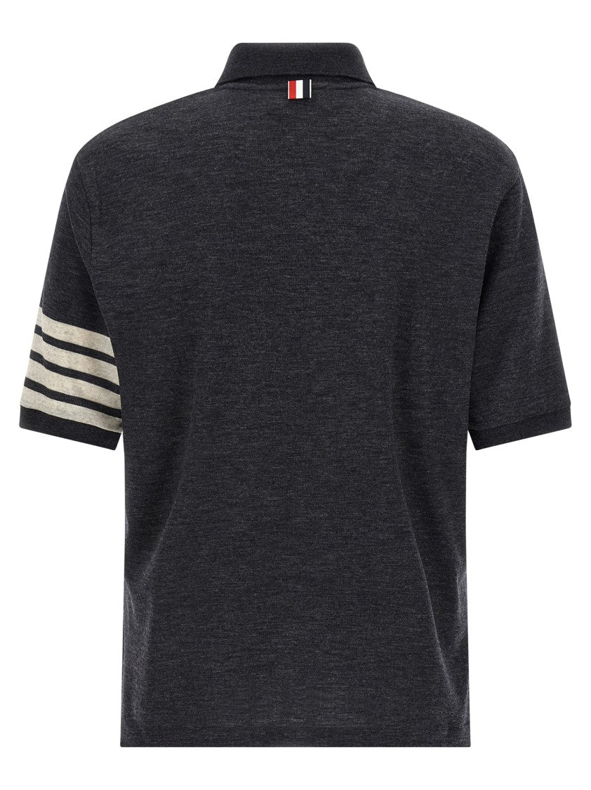 Thom Browne "4Bar" Polo Shirt