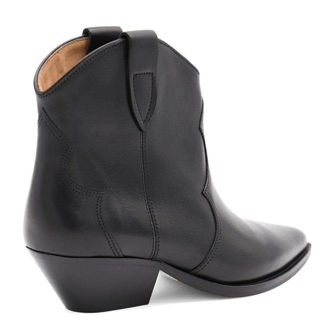 Isabel Marant Black Leather Camperos Boots