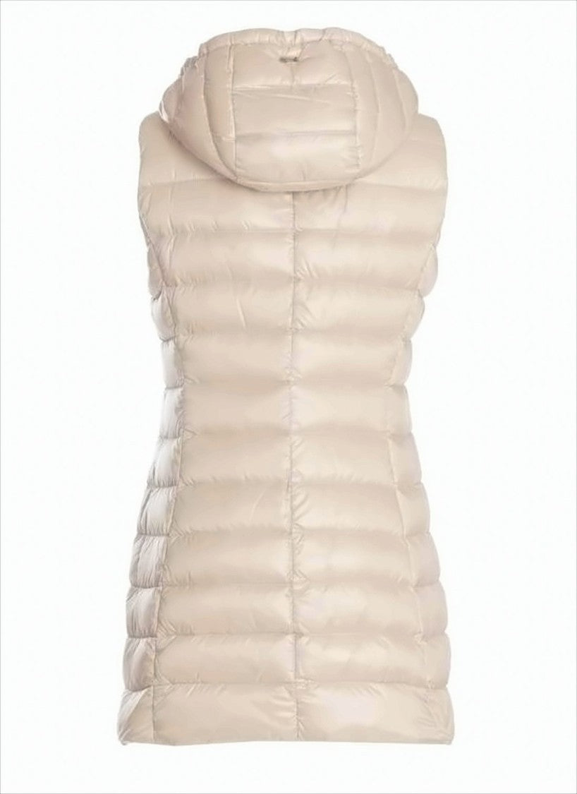 Herno Quilted Sleeveless Herno Vest With Adjustable Hood