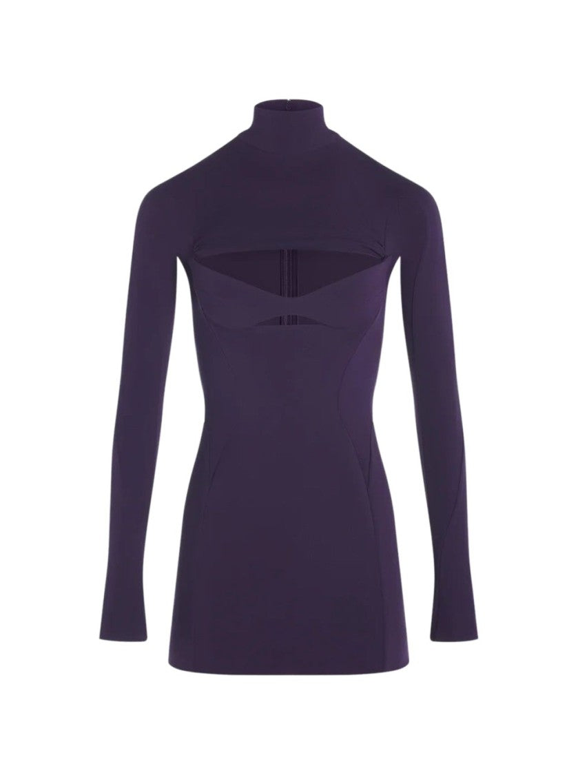 Mugler Cut Out Mini Dress