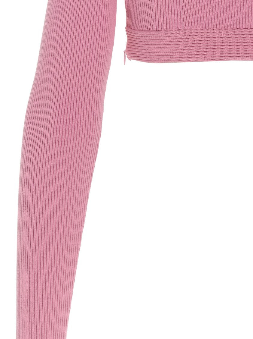 Mcqueen Off-Shoulder Cropped Top