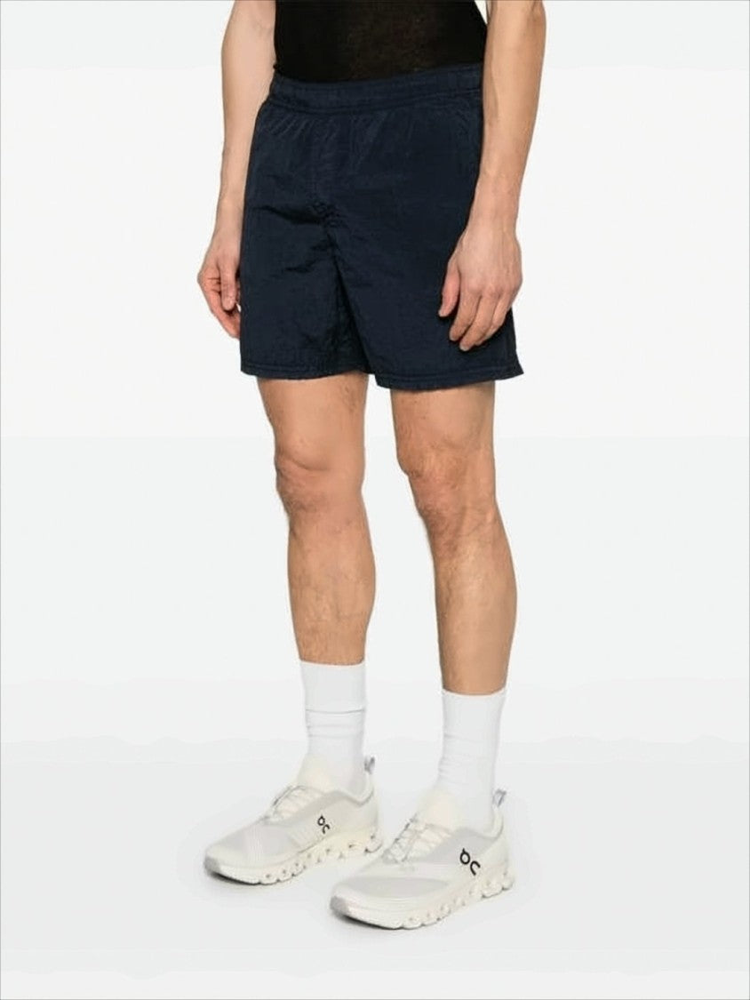Stone Island Mid-Thigh Black Stone Island Shorts