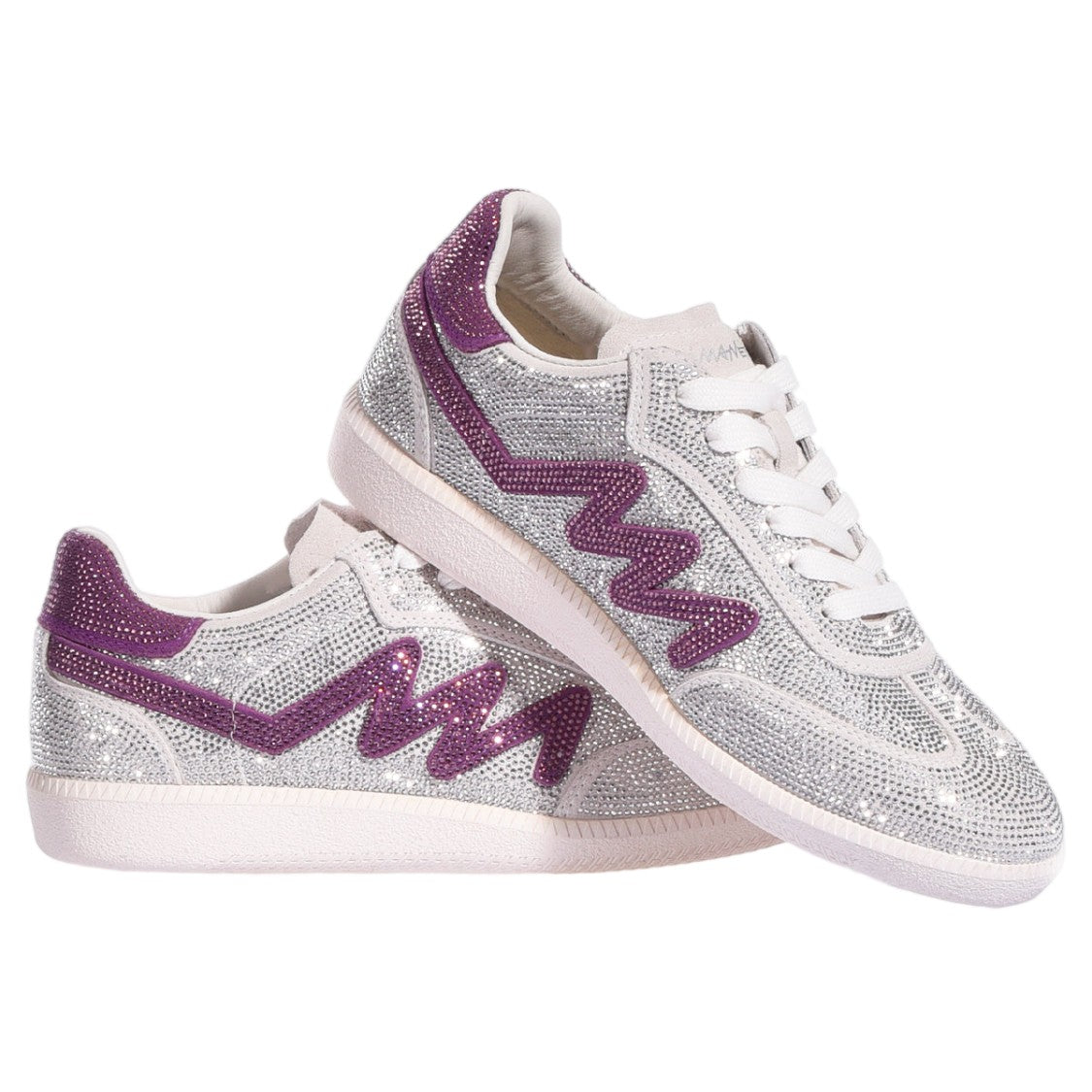 Mimanera Violet Handcrafted Imperial Jet Masterpiece Sneakers