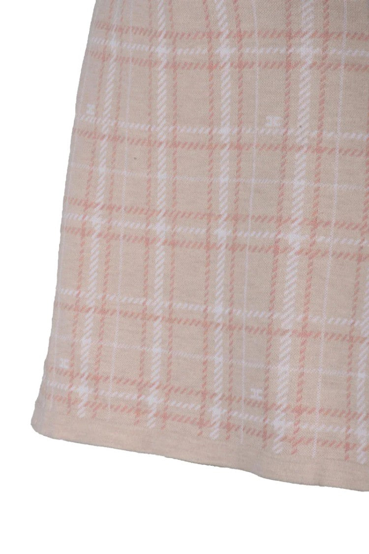 Elisabetta Franchi Knit Mini Skirt - Pink