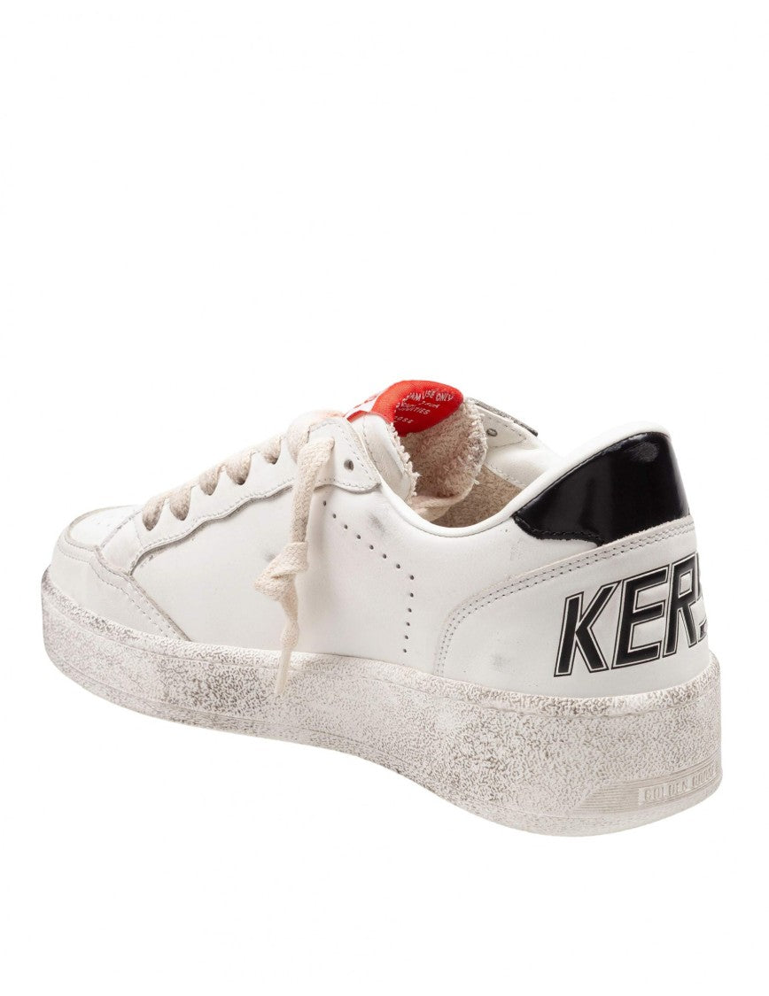 Golden Goose Sneakers Ball Star 2 In White Leather