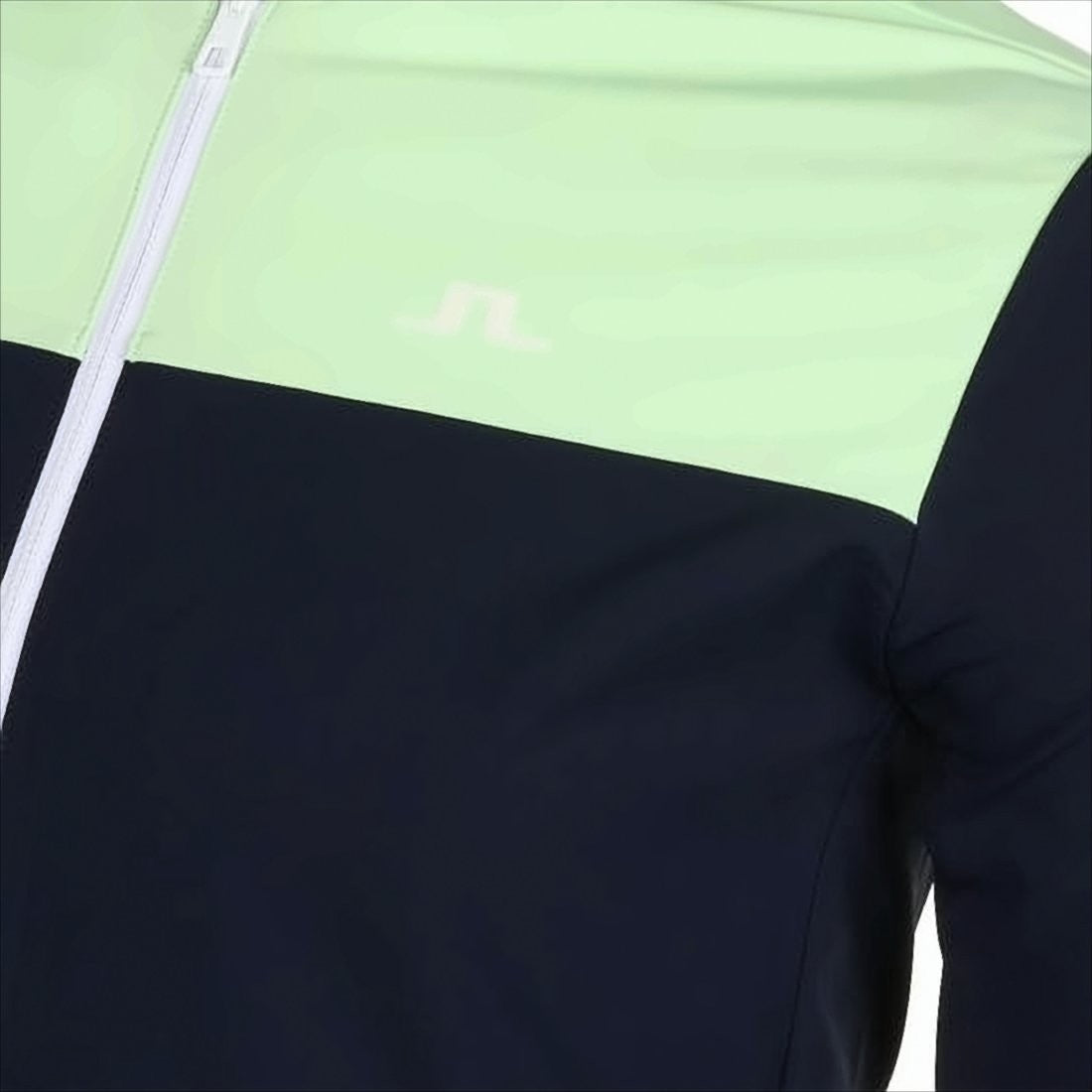 J Lindeberg Fitted Activewear Jacket With Geometric Back Design