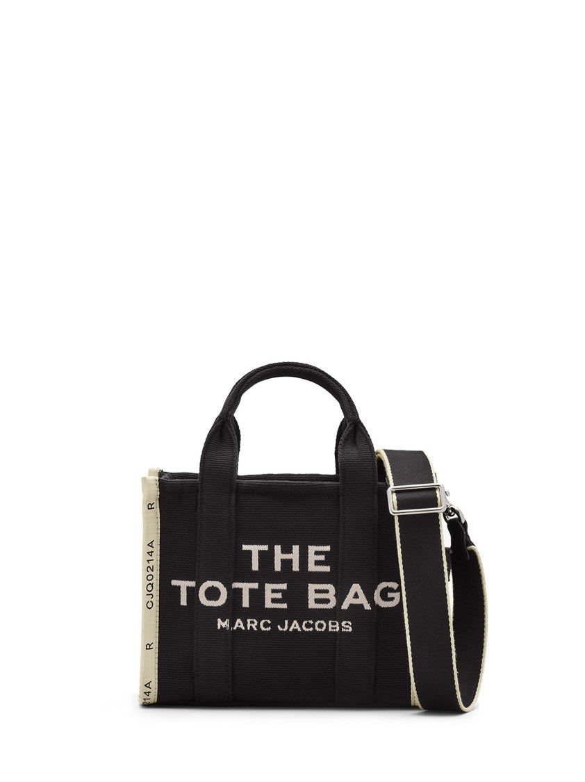 Marc Jacobs Small Black Canvas Tote Bag